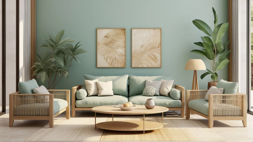 salon decoracion pared